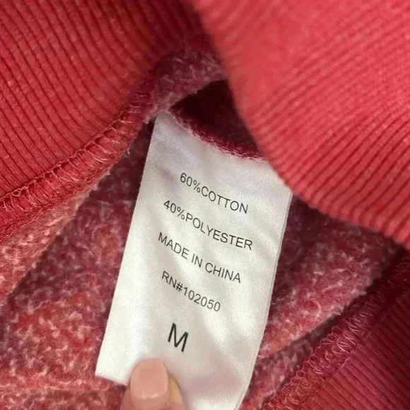 Taylor Swift RED Taylor's Version Hoodie Sweatshirt Size M Album Cover - Picture 6 of 7